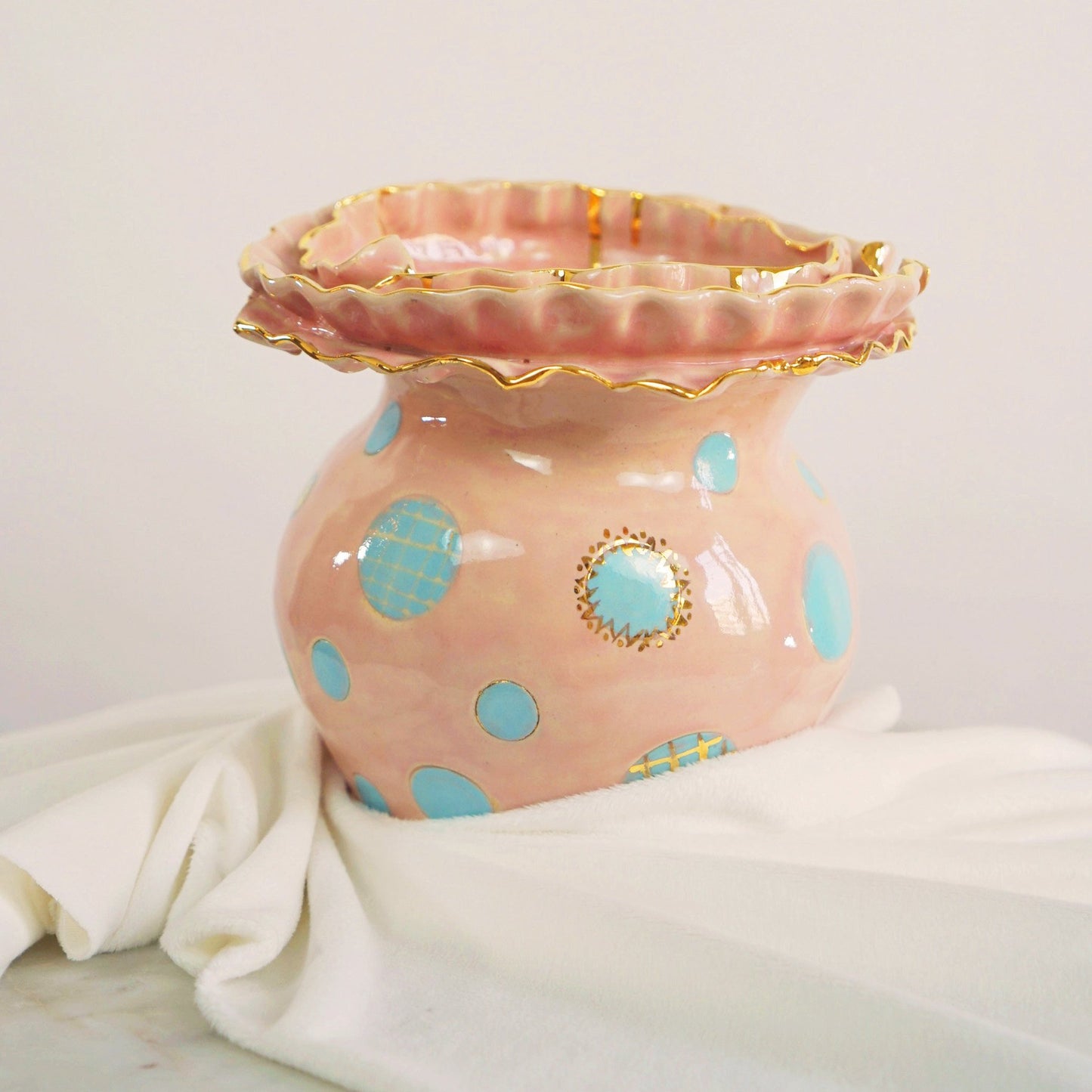 Olé Turquoise on Pink