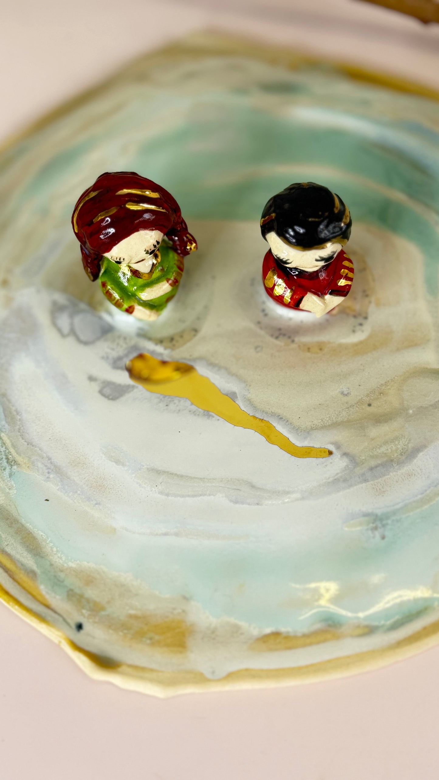 Whispering Line Cheese Serving Platter