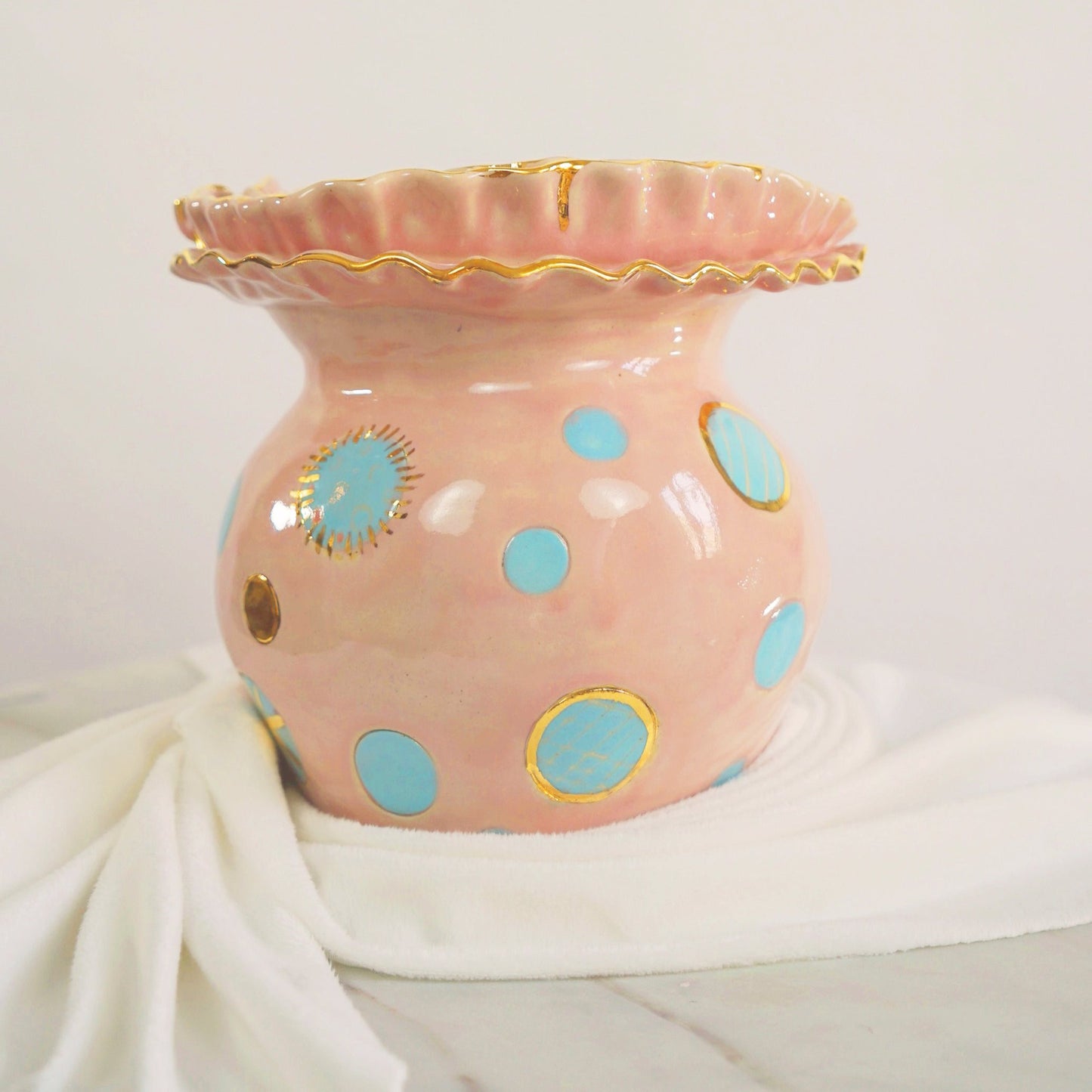 Olé Turquoise on Pink