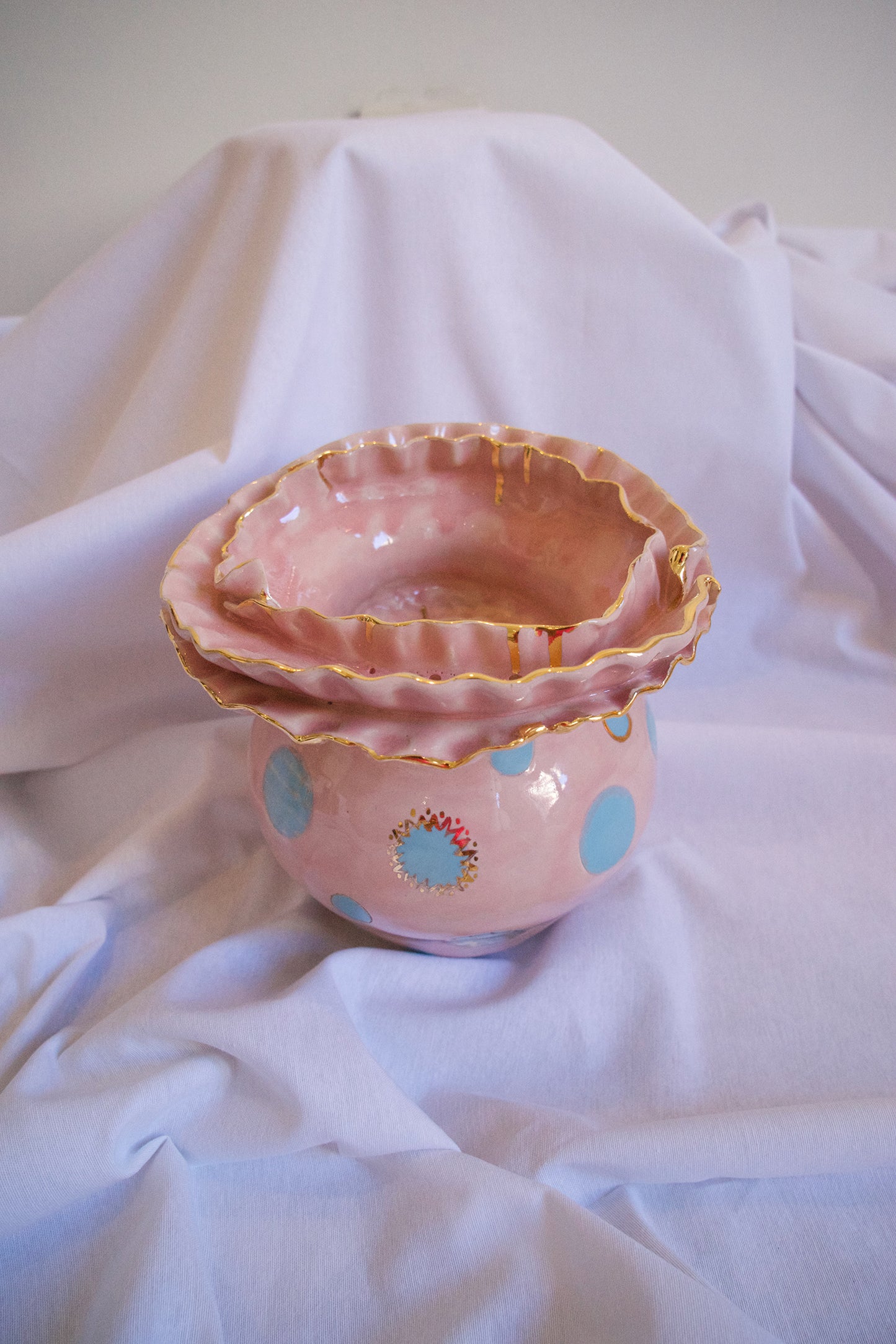 Olé Turquoise on Pink