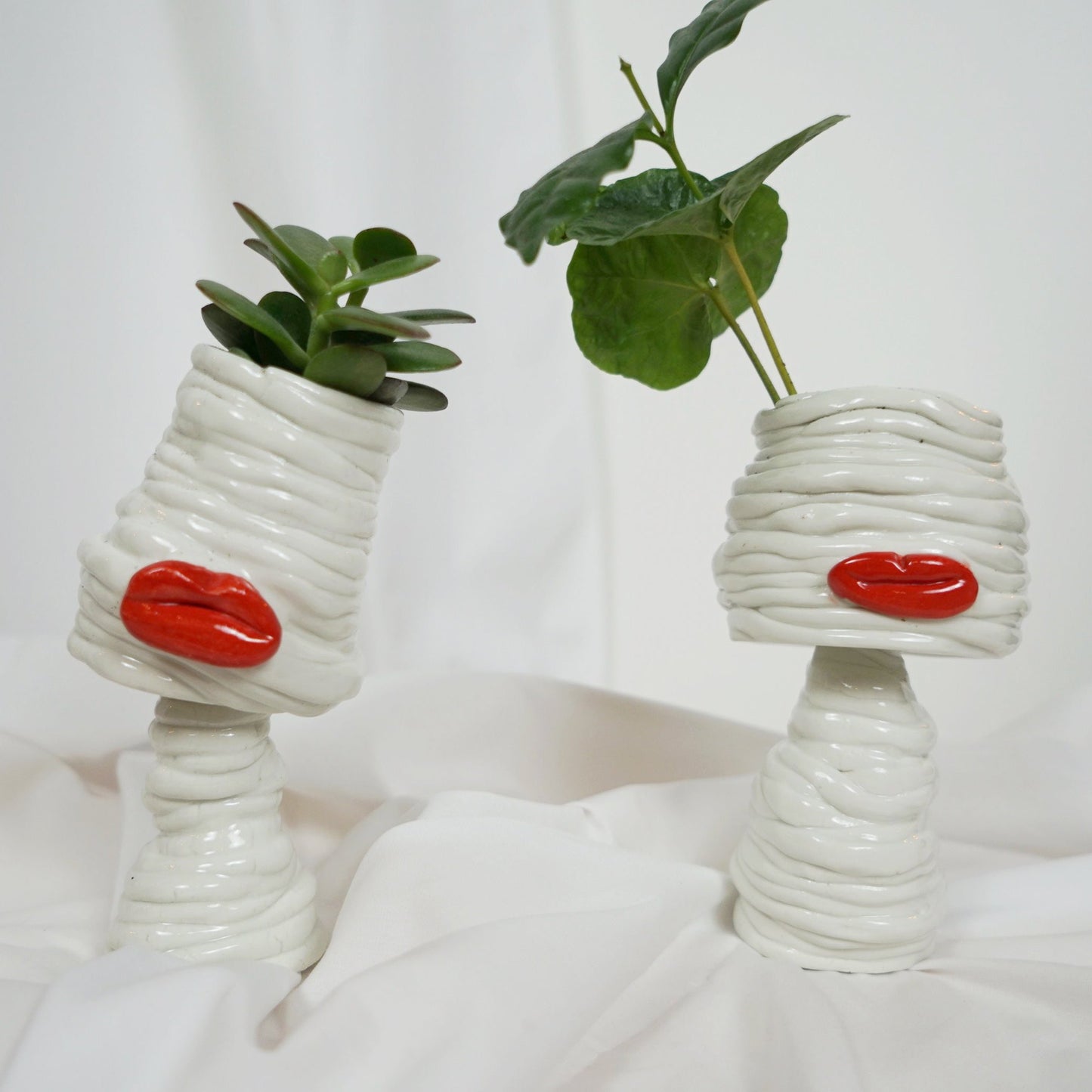 Lips Plant Holder Duo