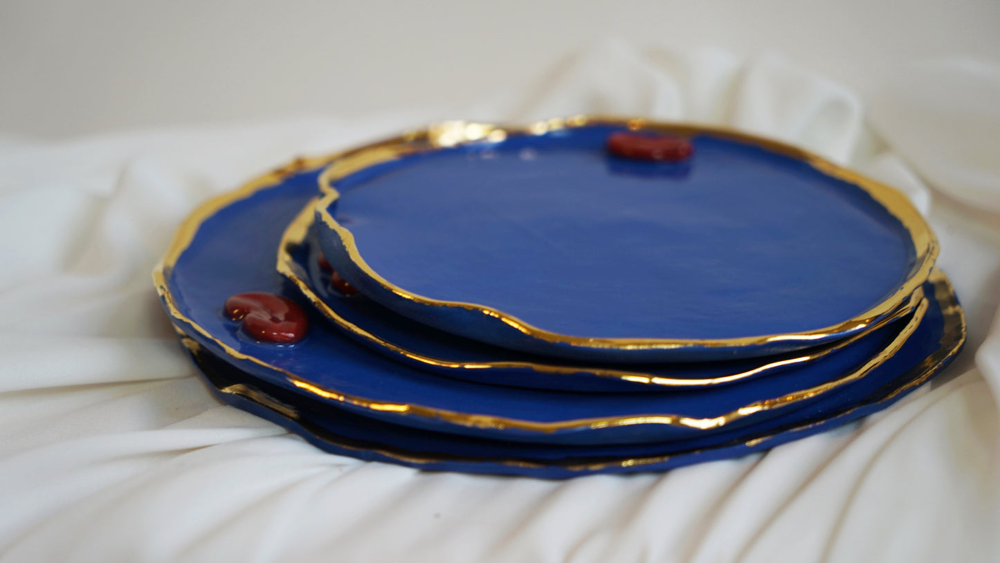 Lips Dinner Plate _ Color Variations