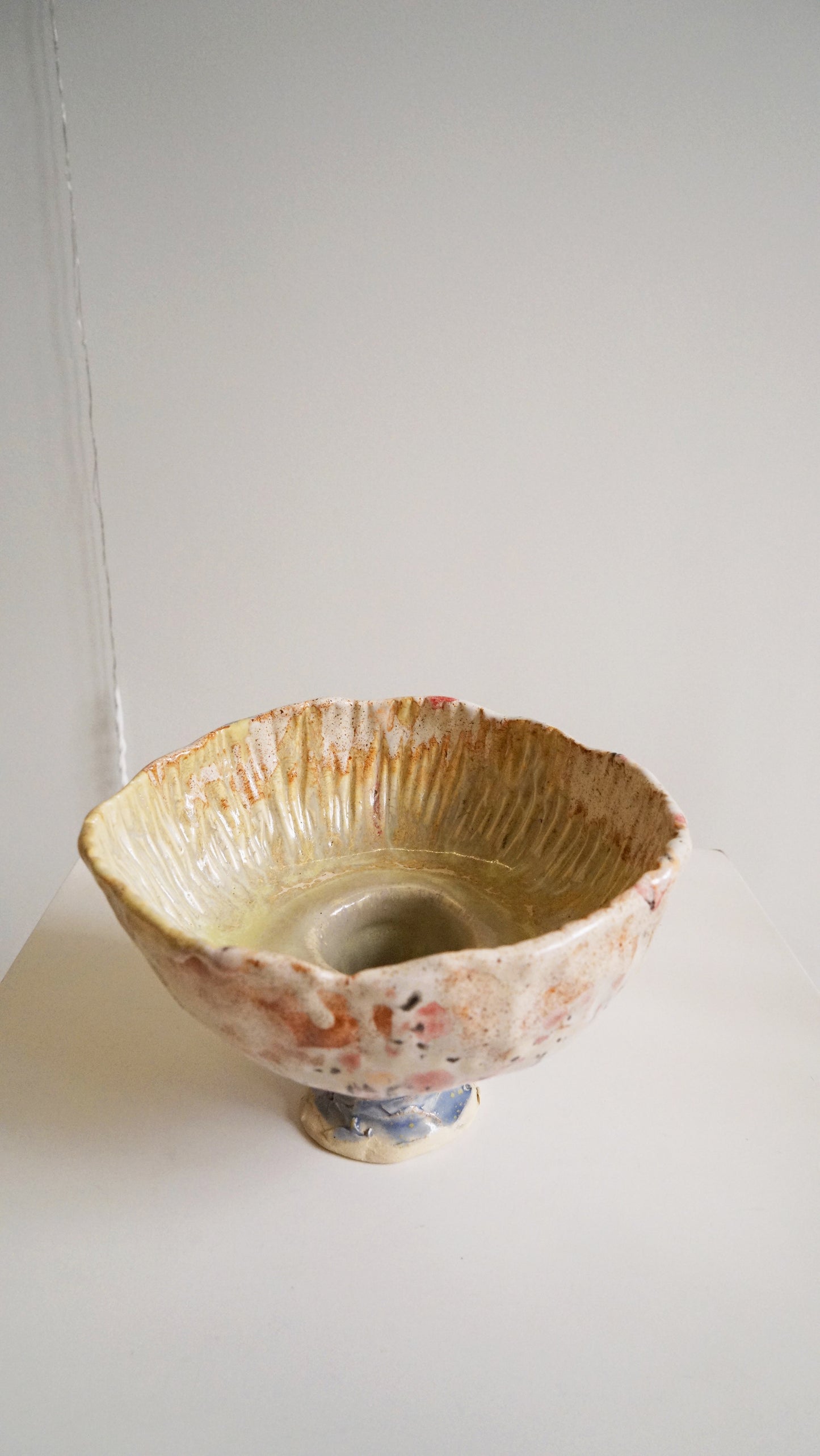 Earthy Scenery Vessel in Stoneware