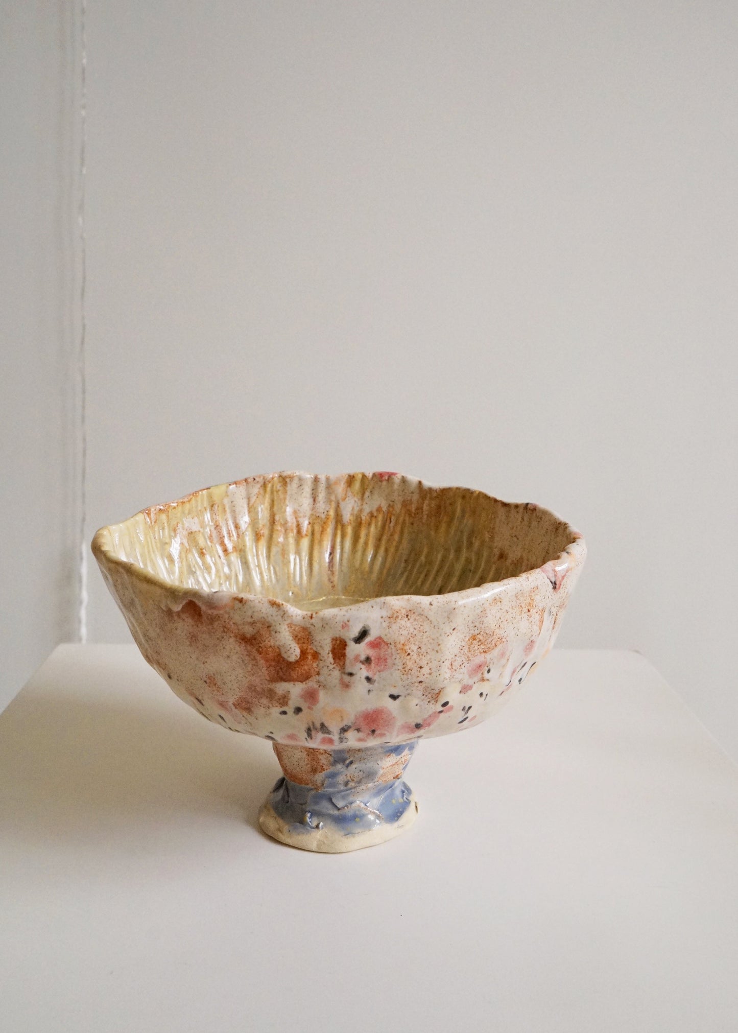 Earthy Scenery Vessel in Stoneware