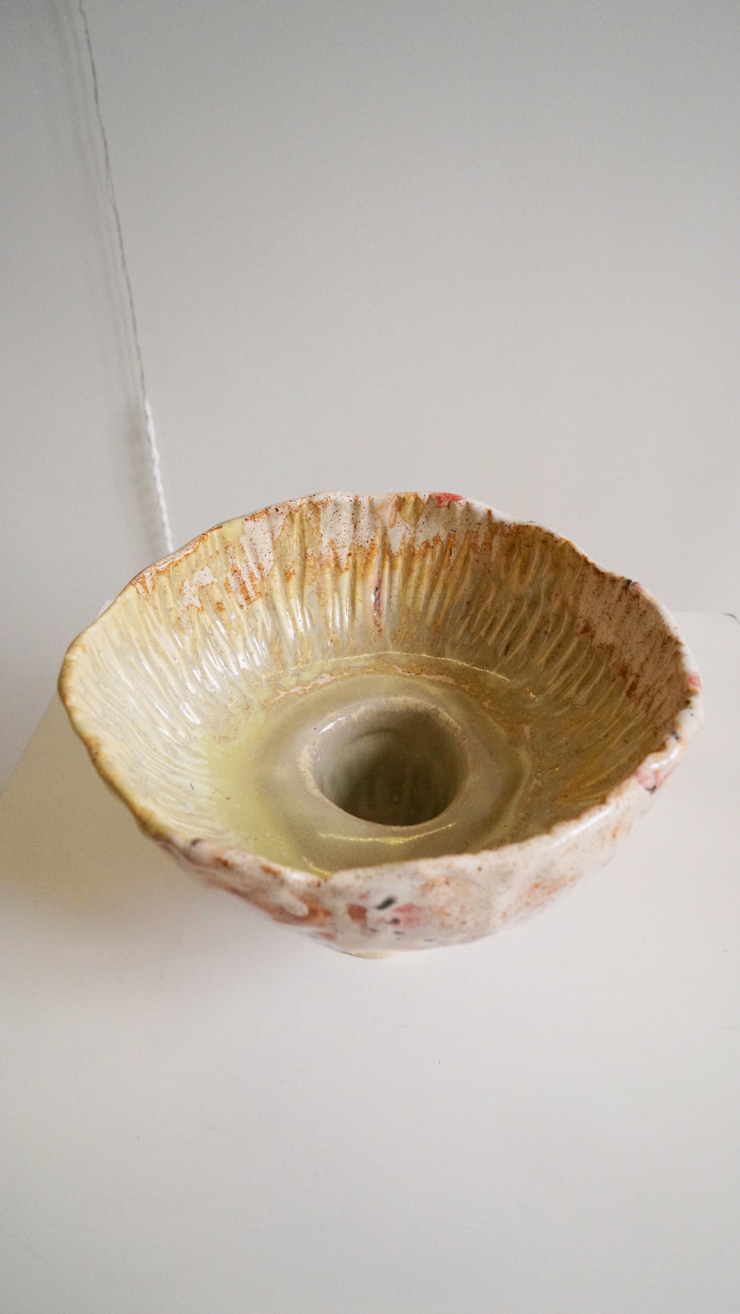 Earthy Scenery Vessel in Stoneware