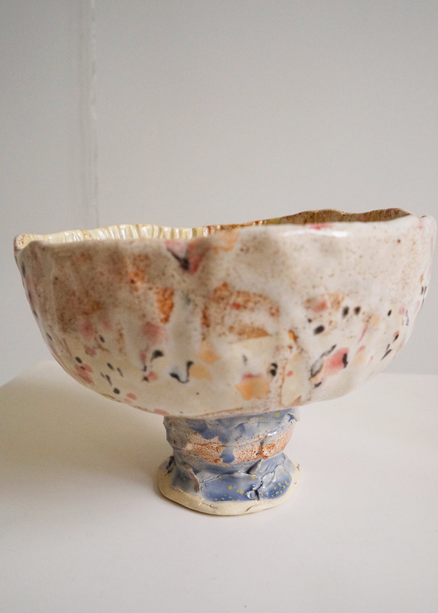 Earthy Scenery Vessel in Stoneware