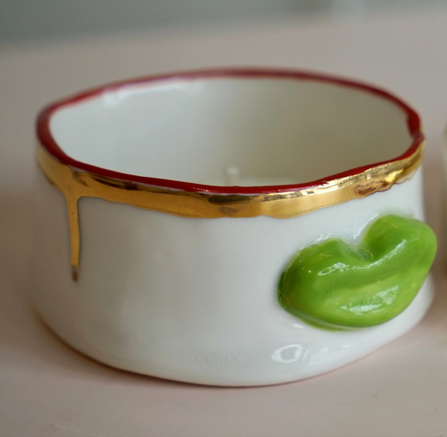 Candy Talk Porcelain Candy Holder