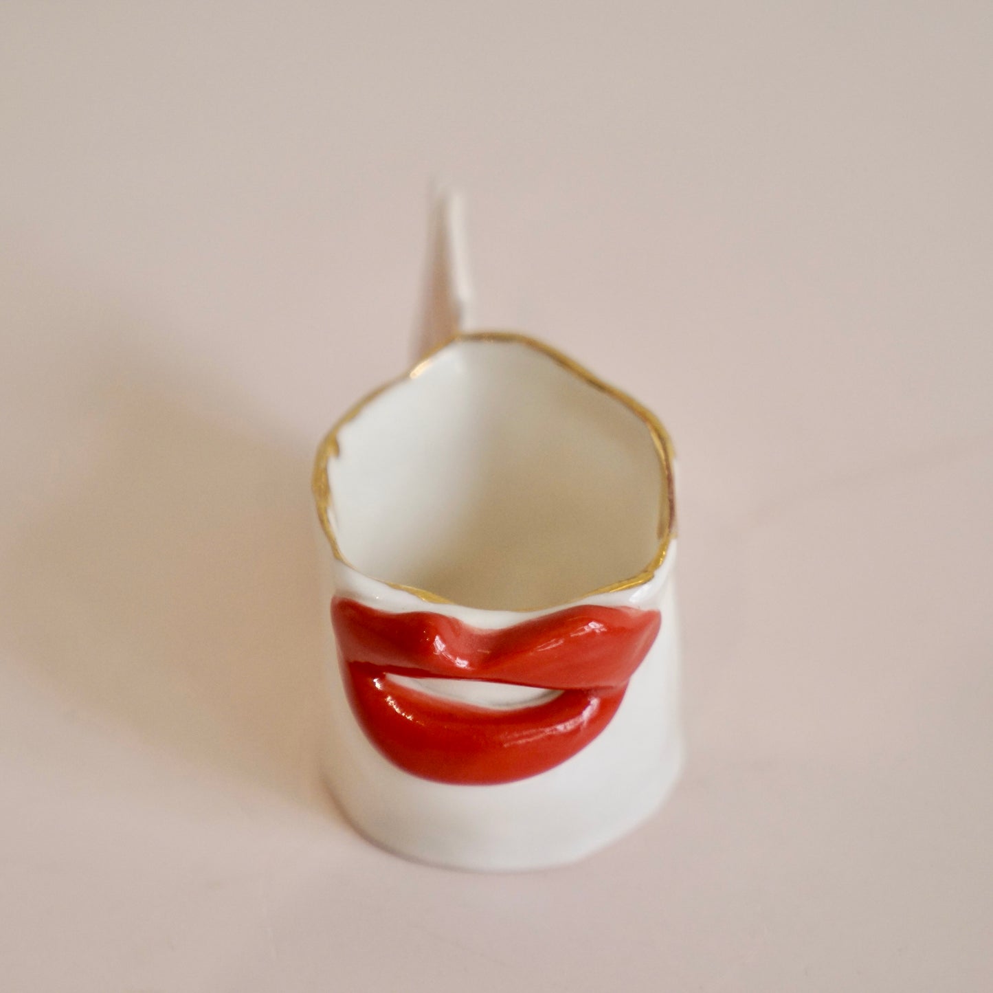 Lips Espresso Kiss Porcelain Cups