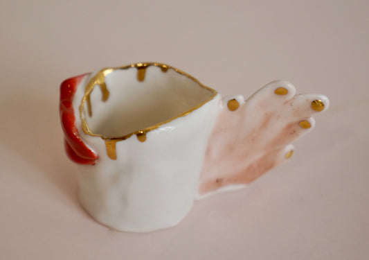 Say it Loud Porcelain Espresso Set