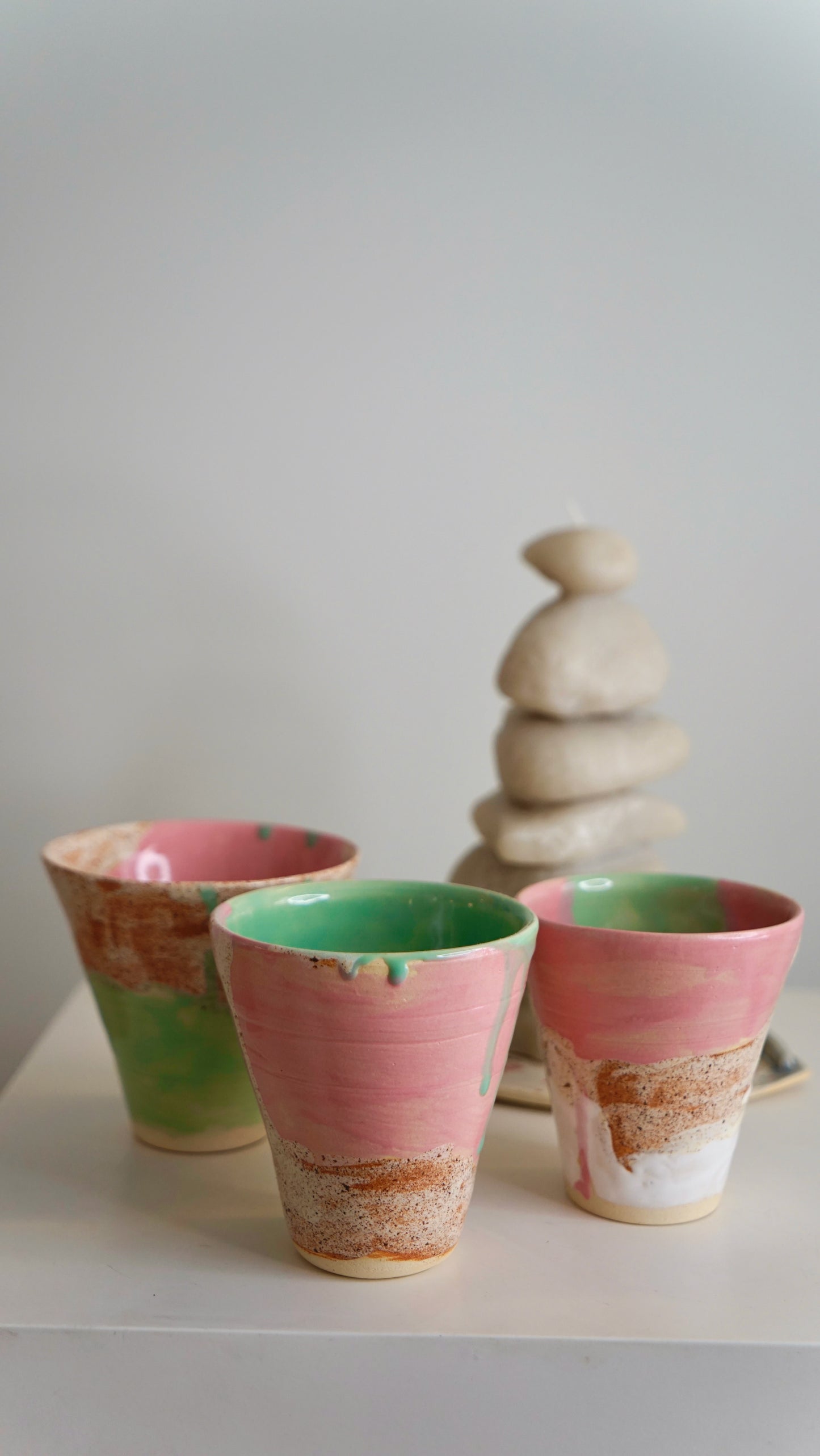 Mountain Whisper Stoneware Tumbler