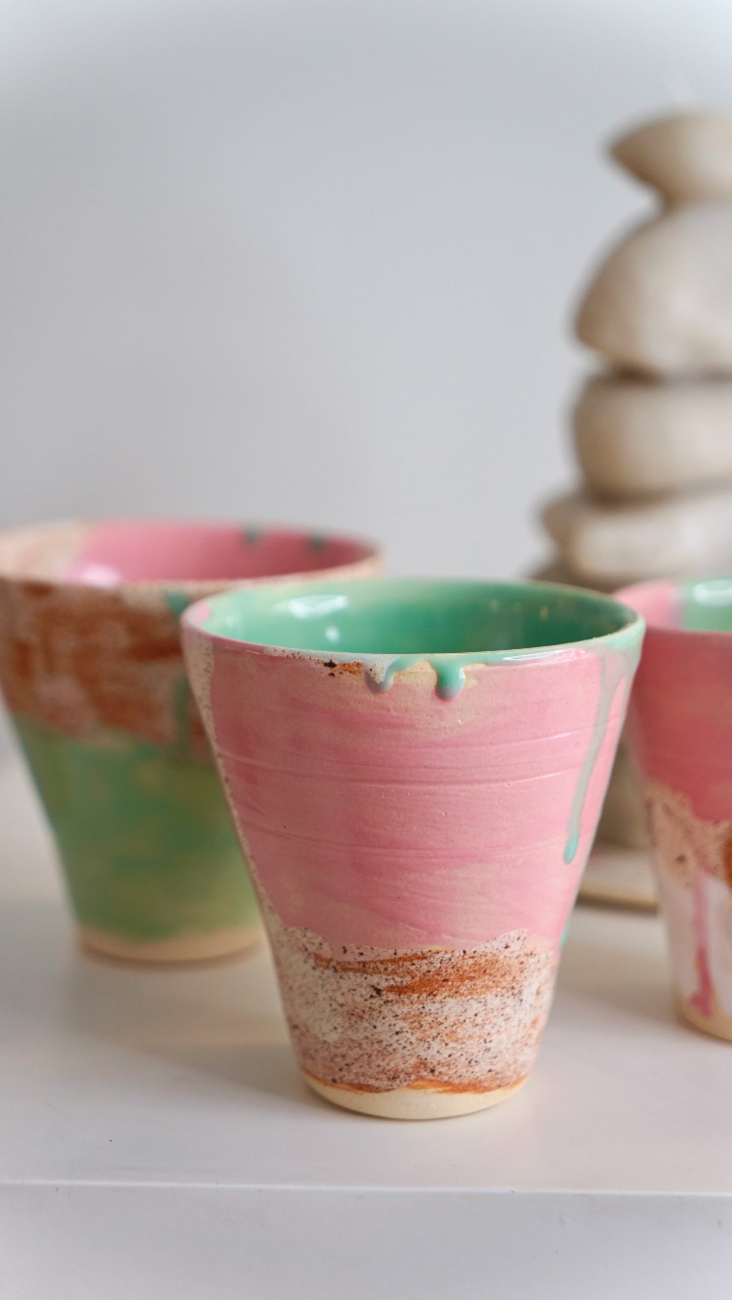 Mountain Whisper Stoneware Tumbler