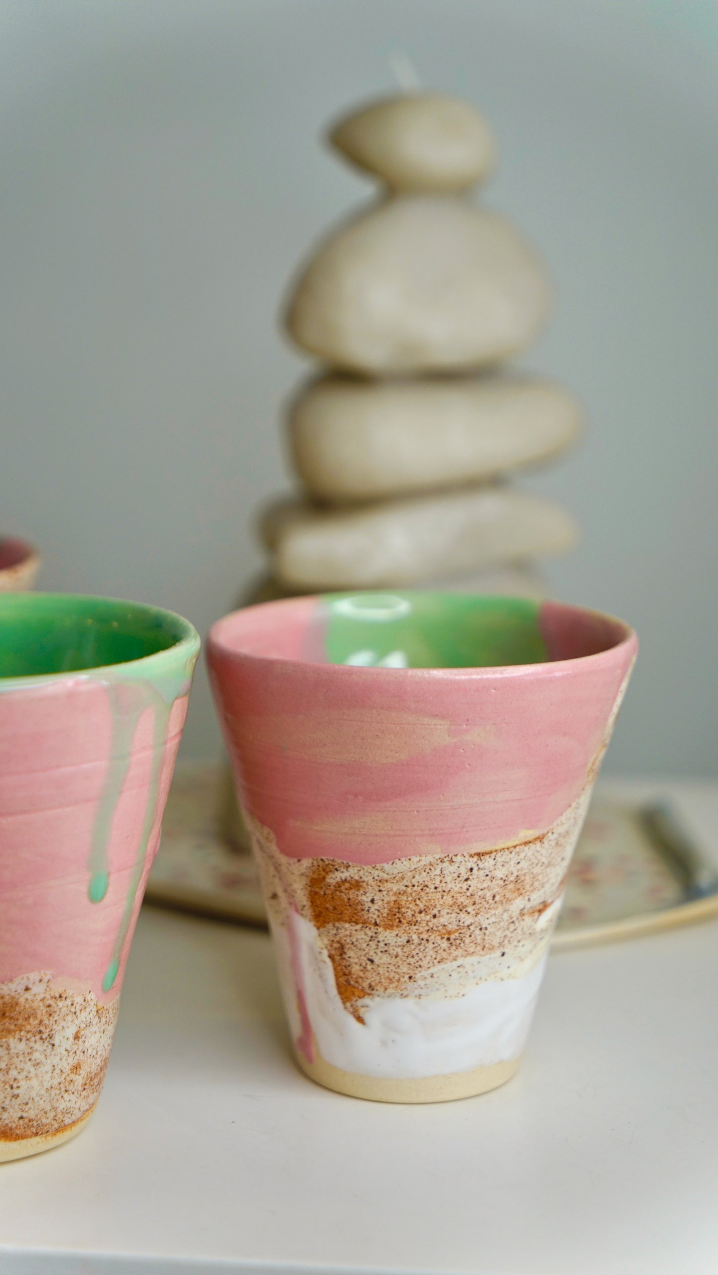 Mountain Whisper Stoneware Tumbler
