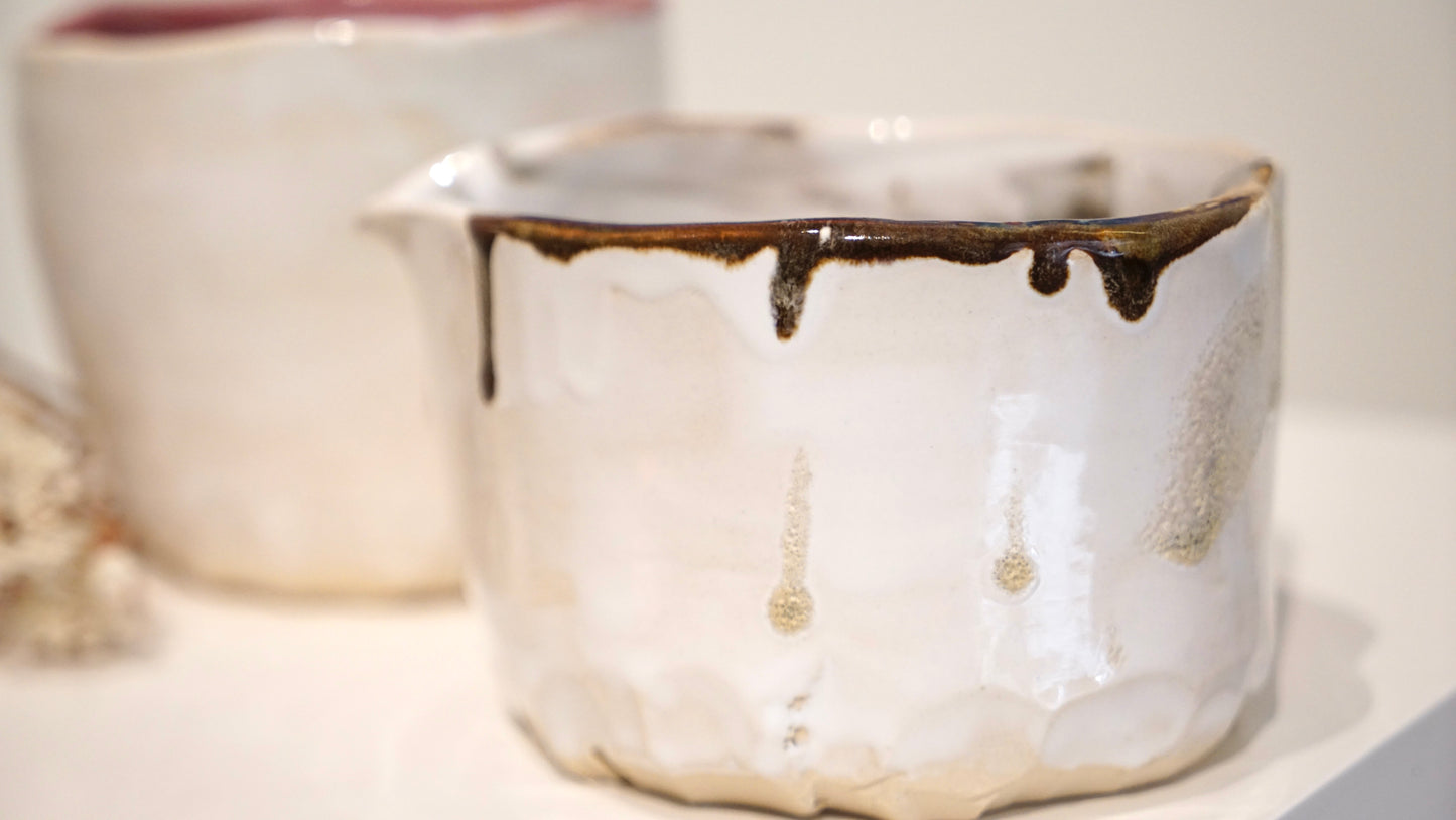 Rain in Shibuya Matcha Set in Stoneware