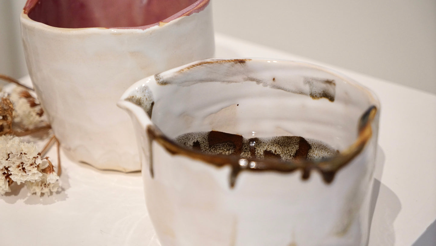 Rain in Shibuya Matcha Set in Stoneware