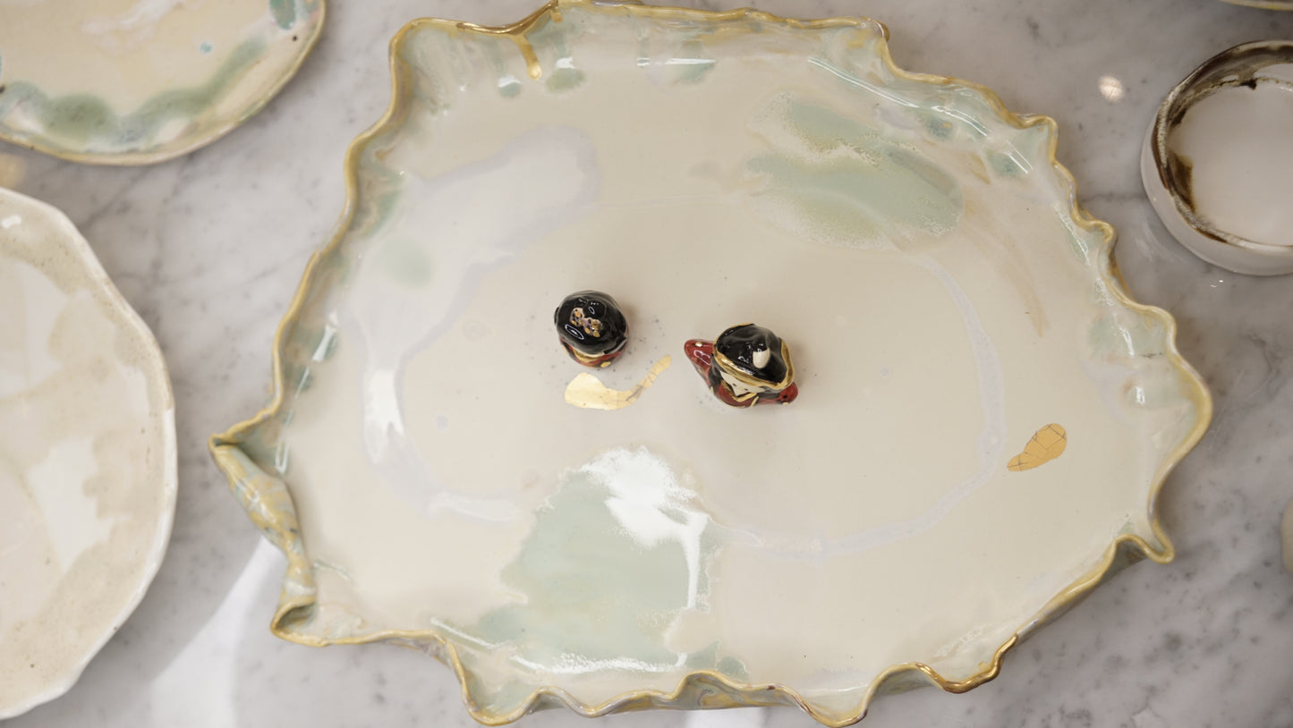 A Quiet Fold Serving Platter