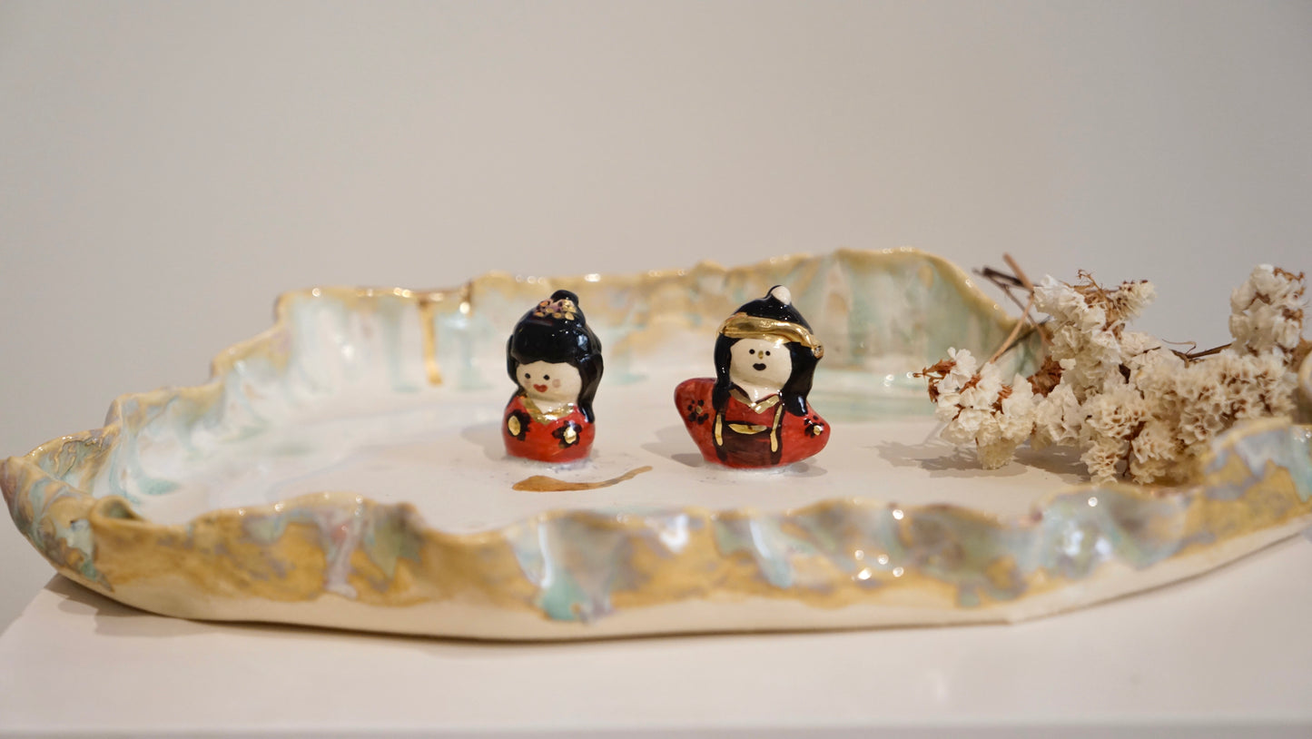 A Quiet Fold Serving Platter