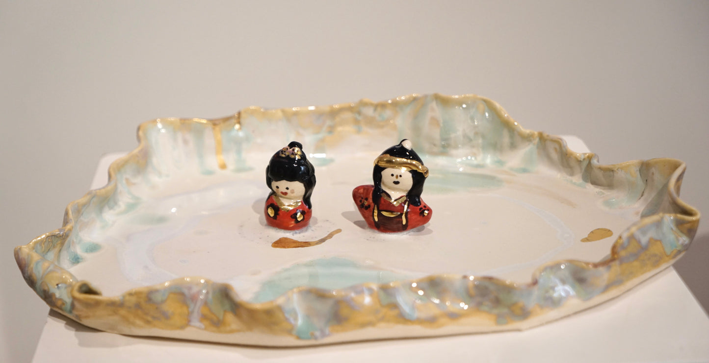 A Quiet Fold Serving Platter