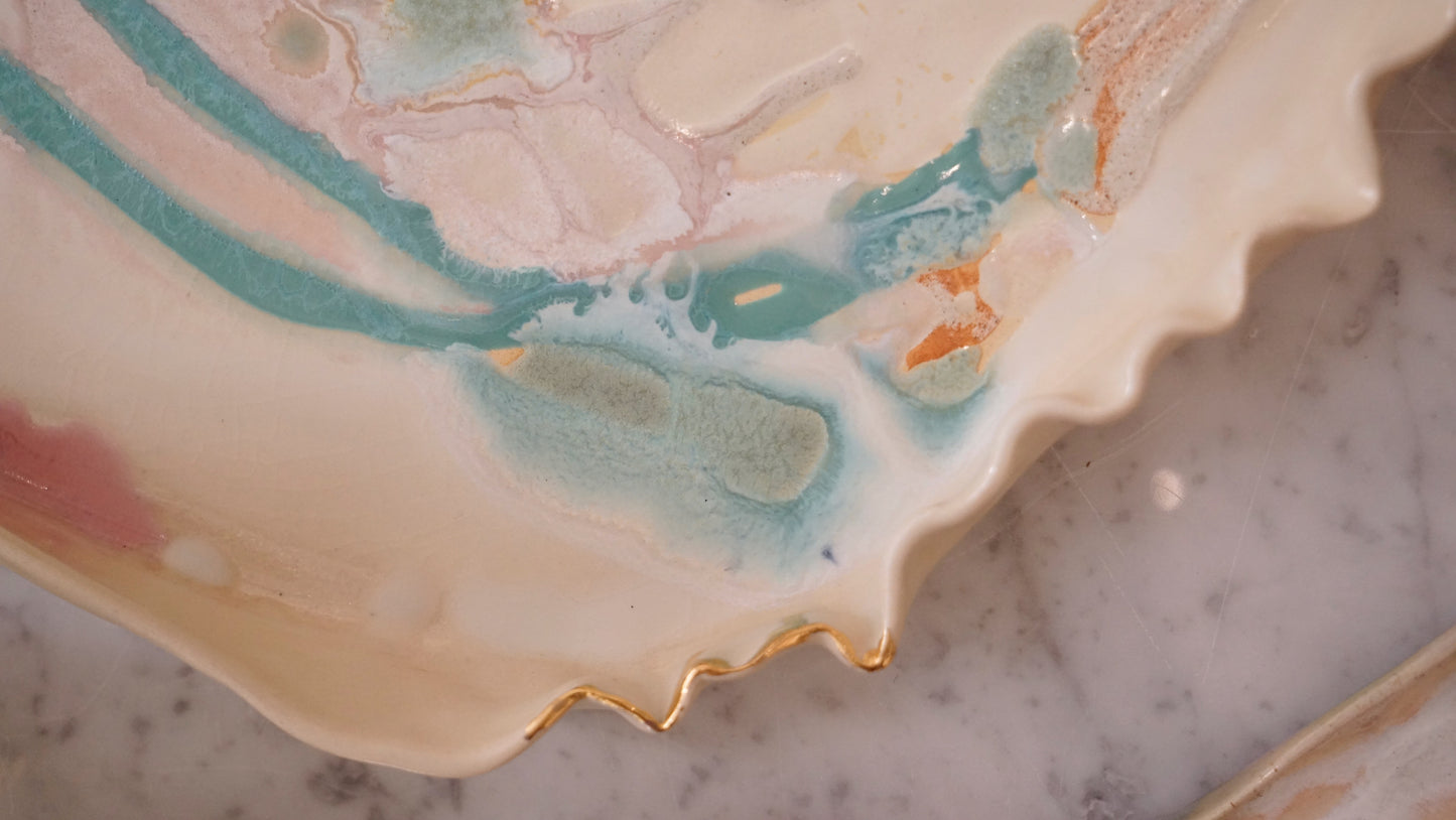 Moss Garden Serving Platter