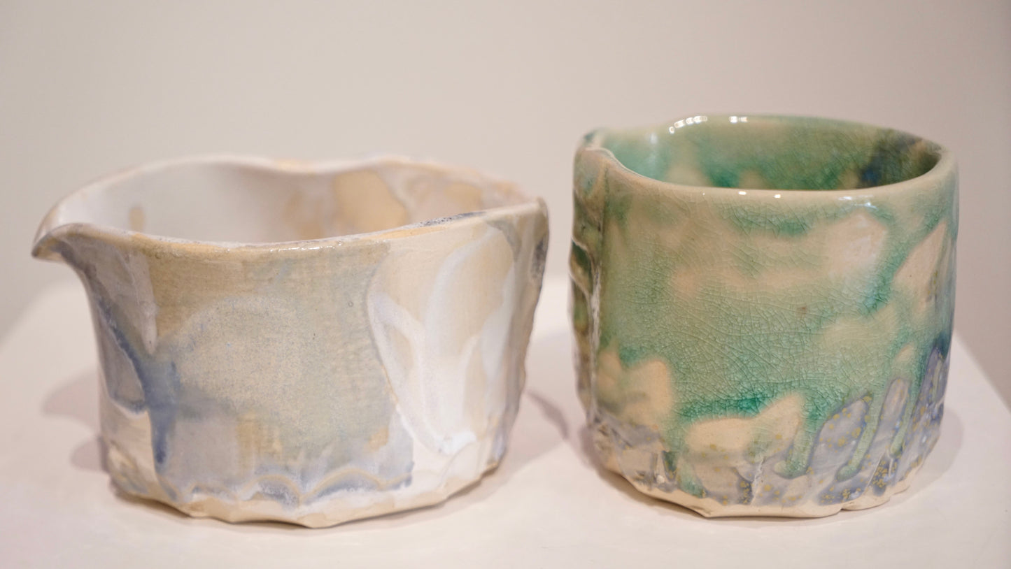 Moonlight on Miyajima Matcha Set in Stoneware