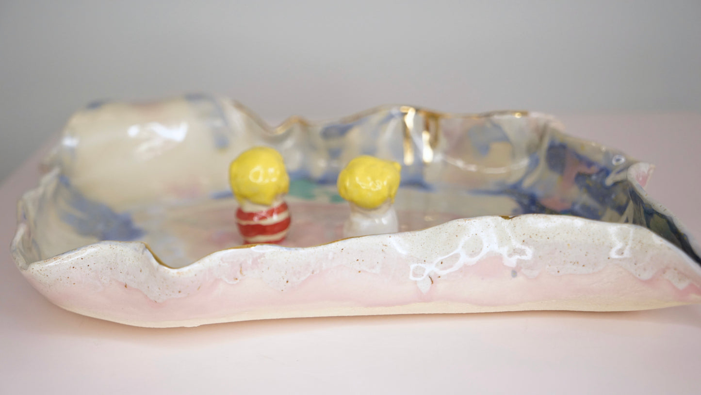 Butterfly Whispers Serving Platter