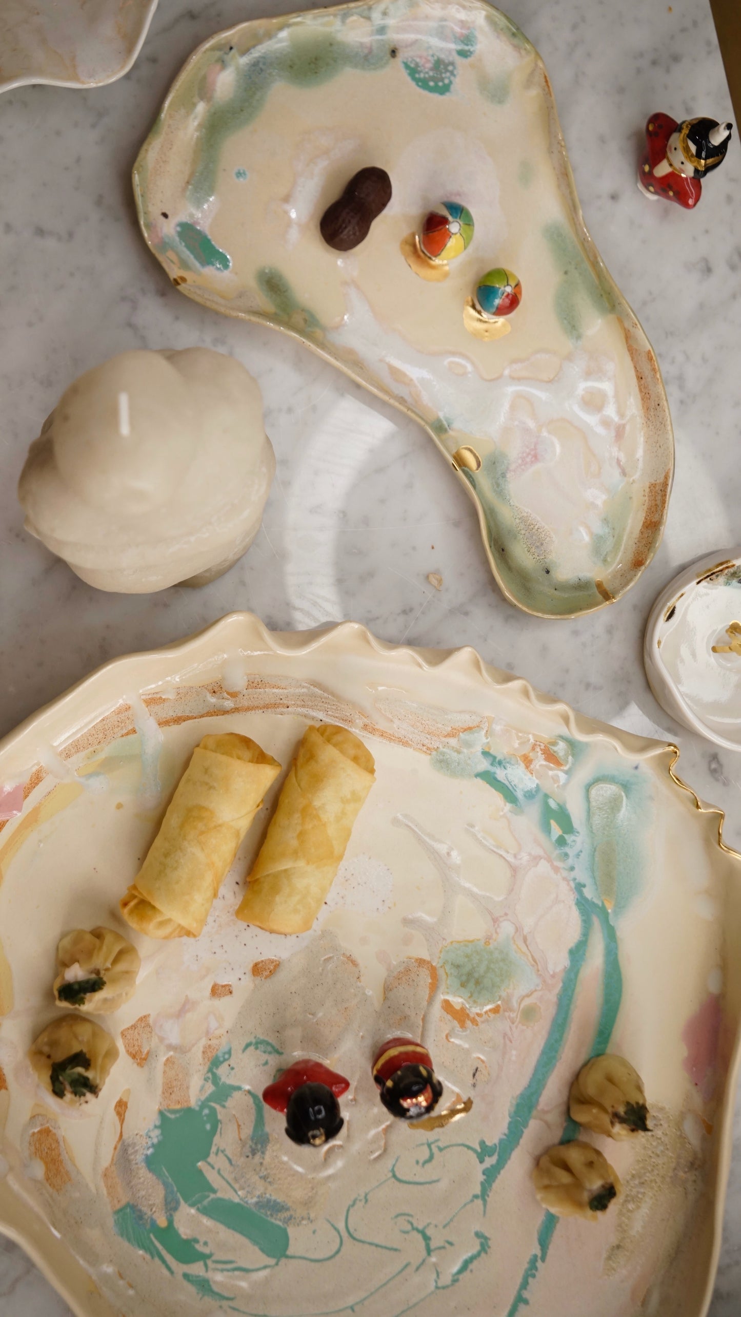 Sun-Burst Picnic Serving Platter