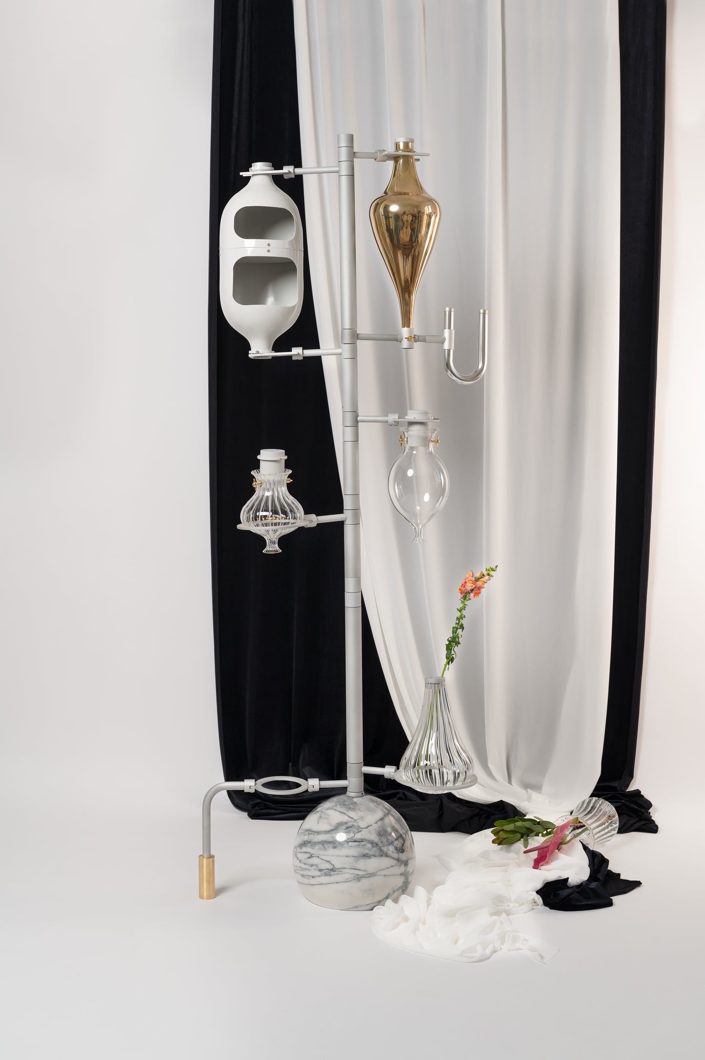 The Emotional Lab Light in Grey by Hania Jneid