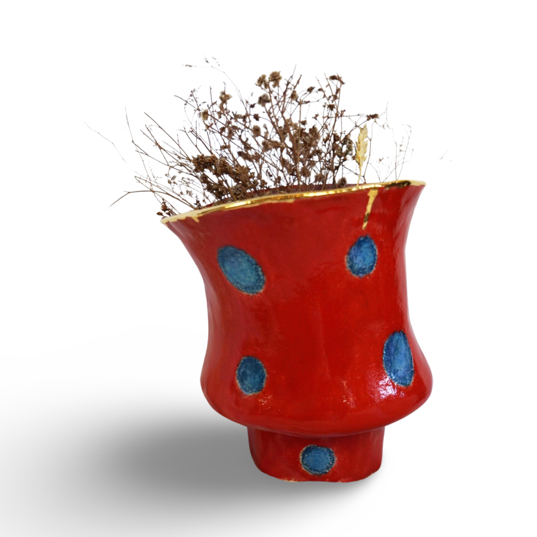 Olé Blue and Red Sketchy