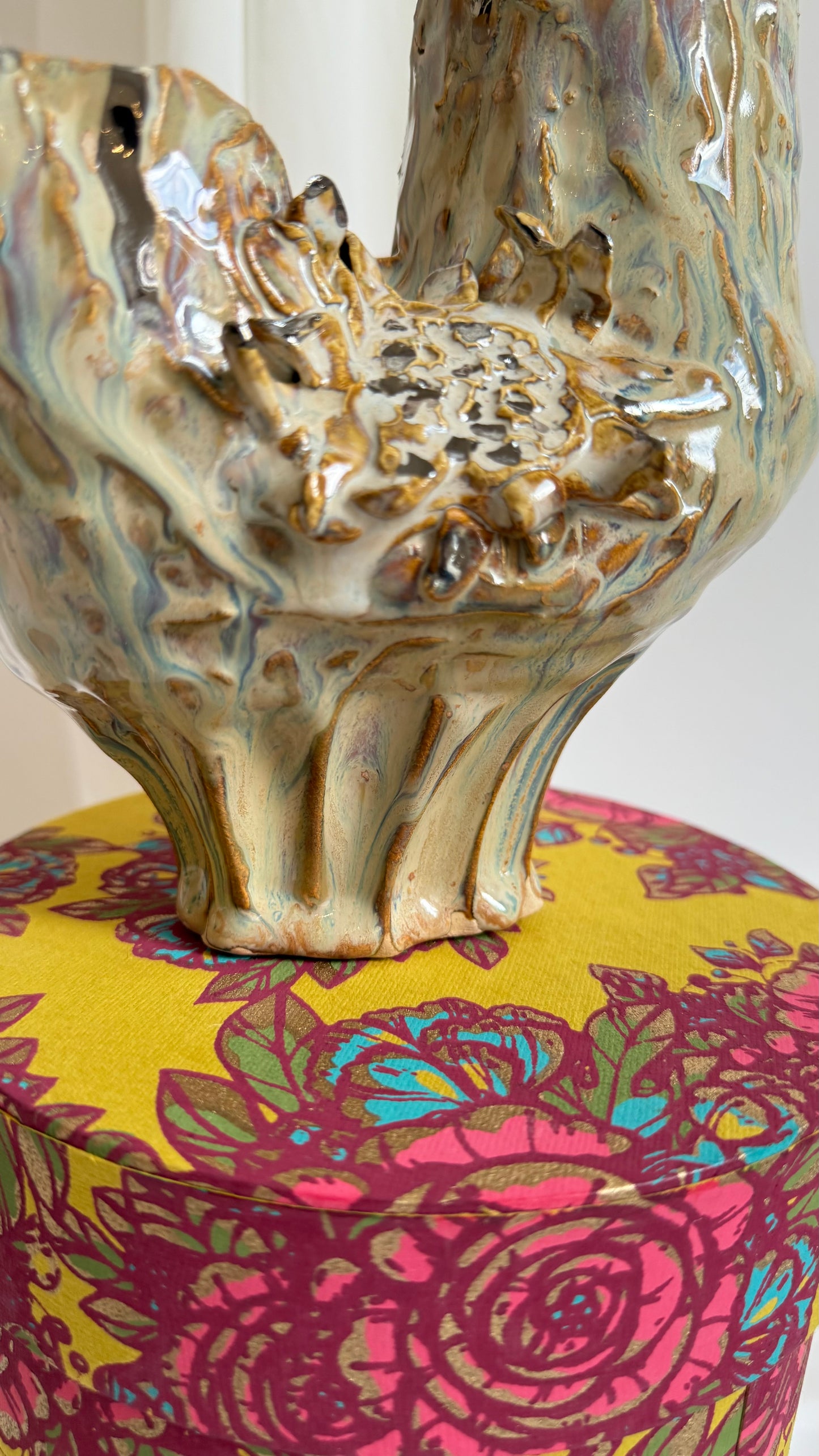 Naive Collection Vase in Earthy Beige by Hania Jneid