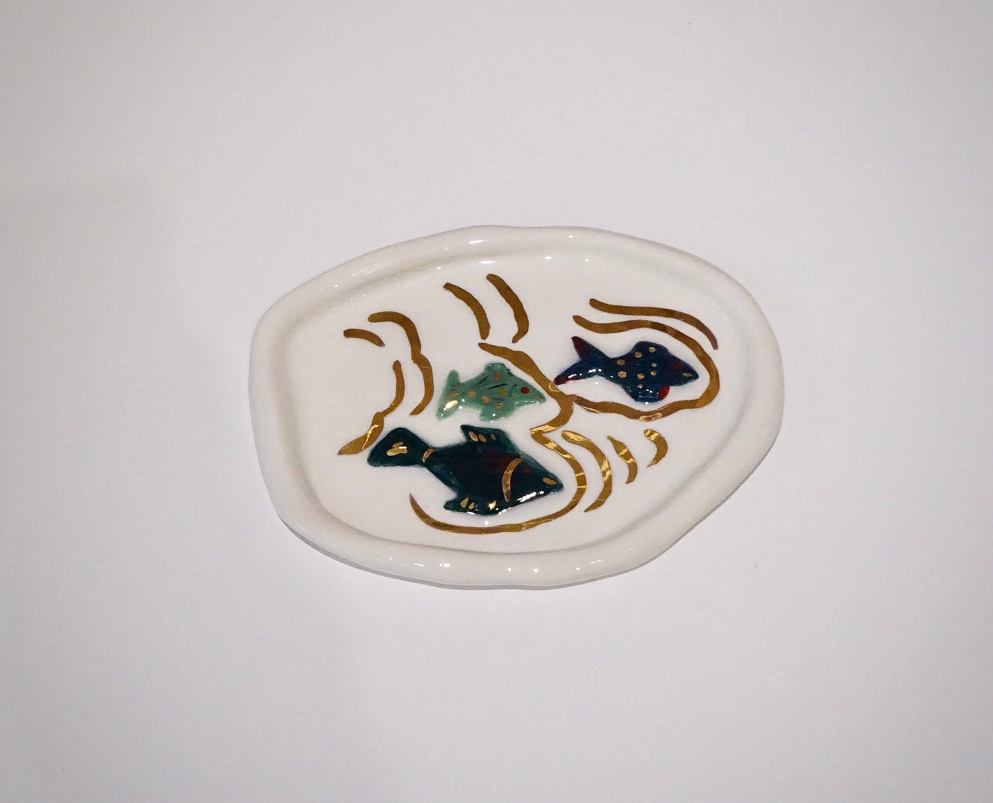 Marin Moment Ashtray in White Porcelain