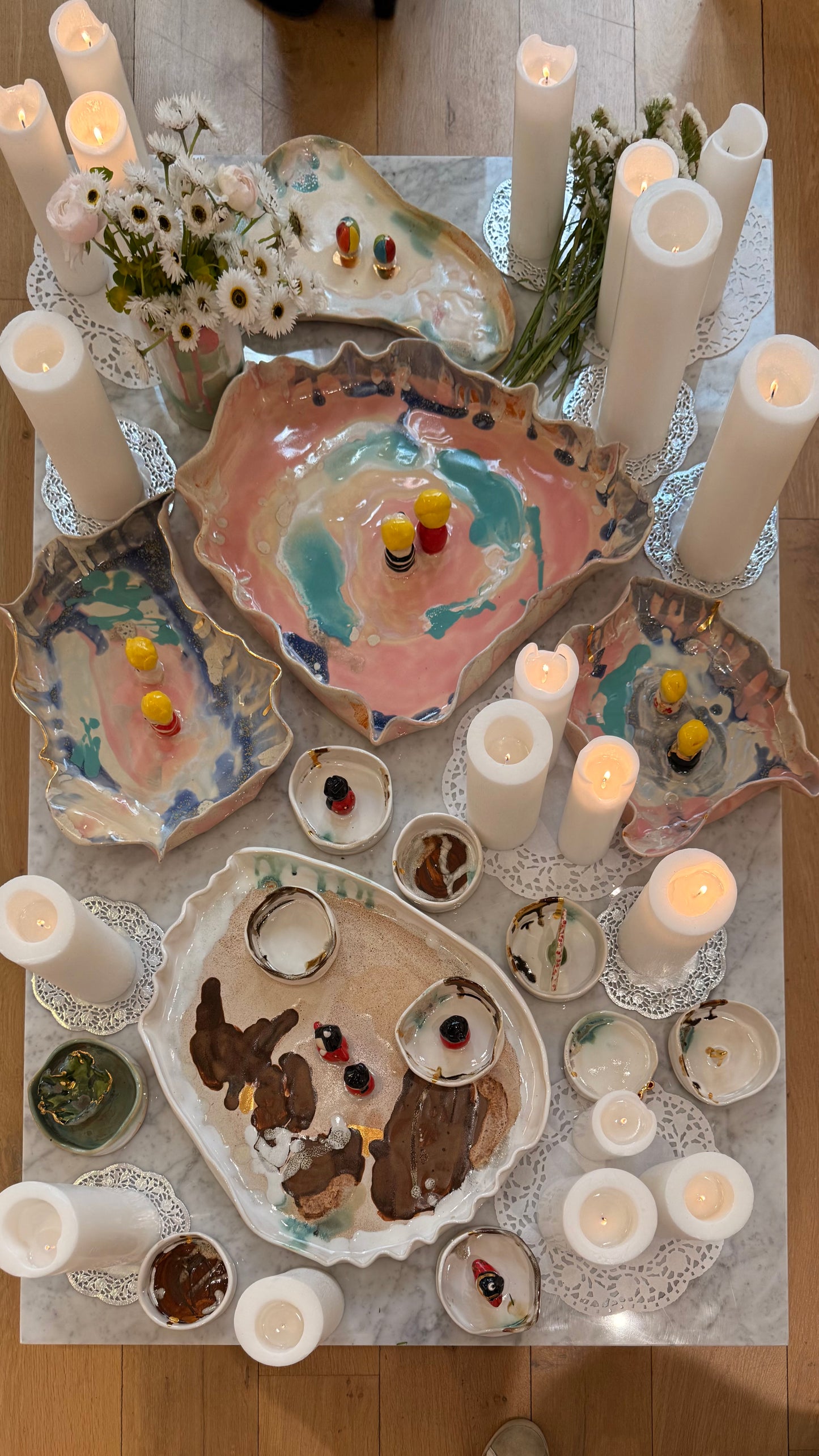 Mossy Steps Serving Platter