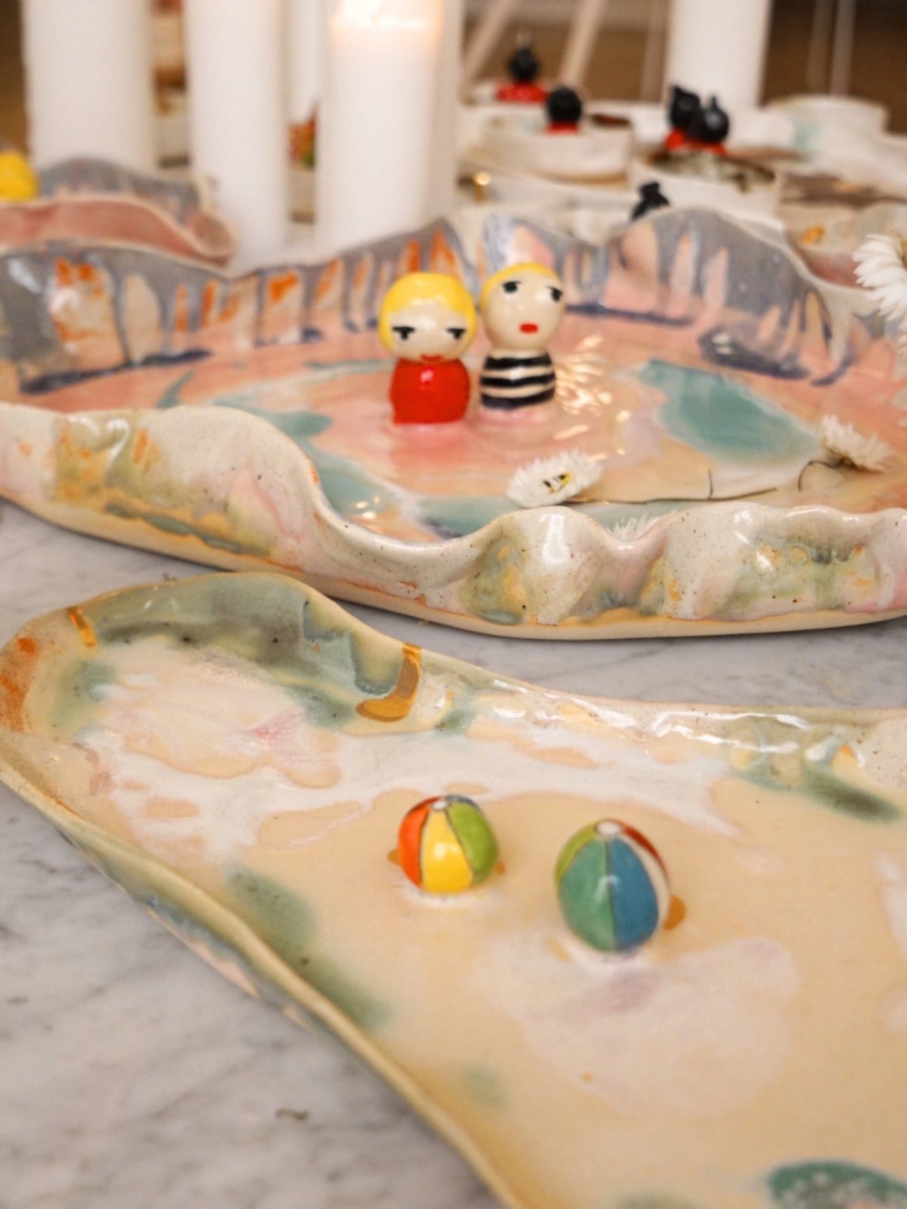 Sun-Burst Picnic Serving Platter