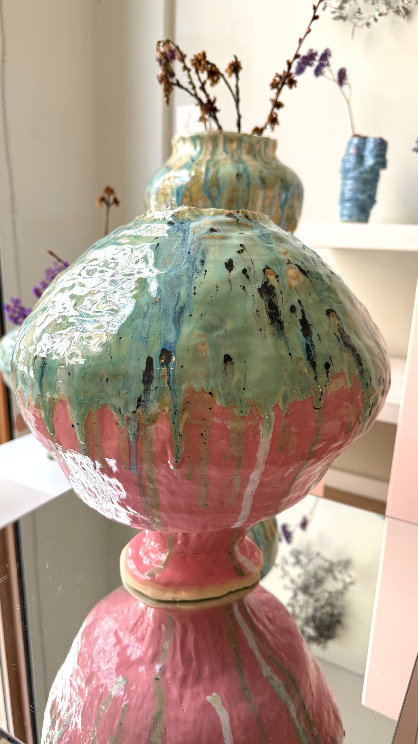 Naive vessel Tierra Nipon in Stoneware