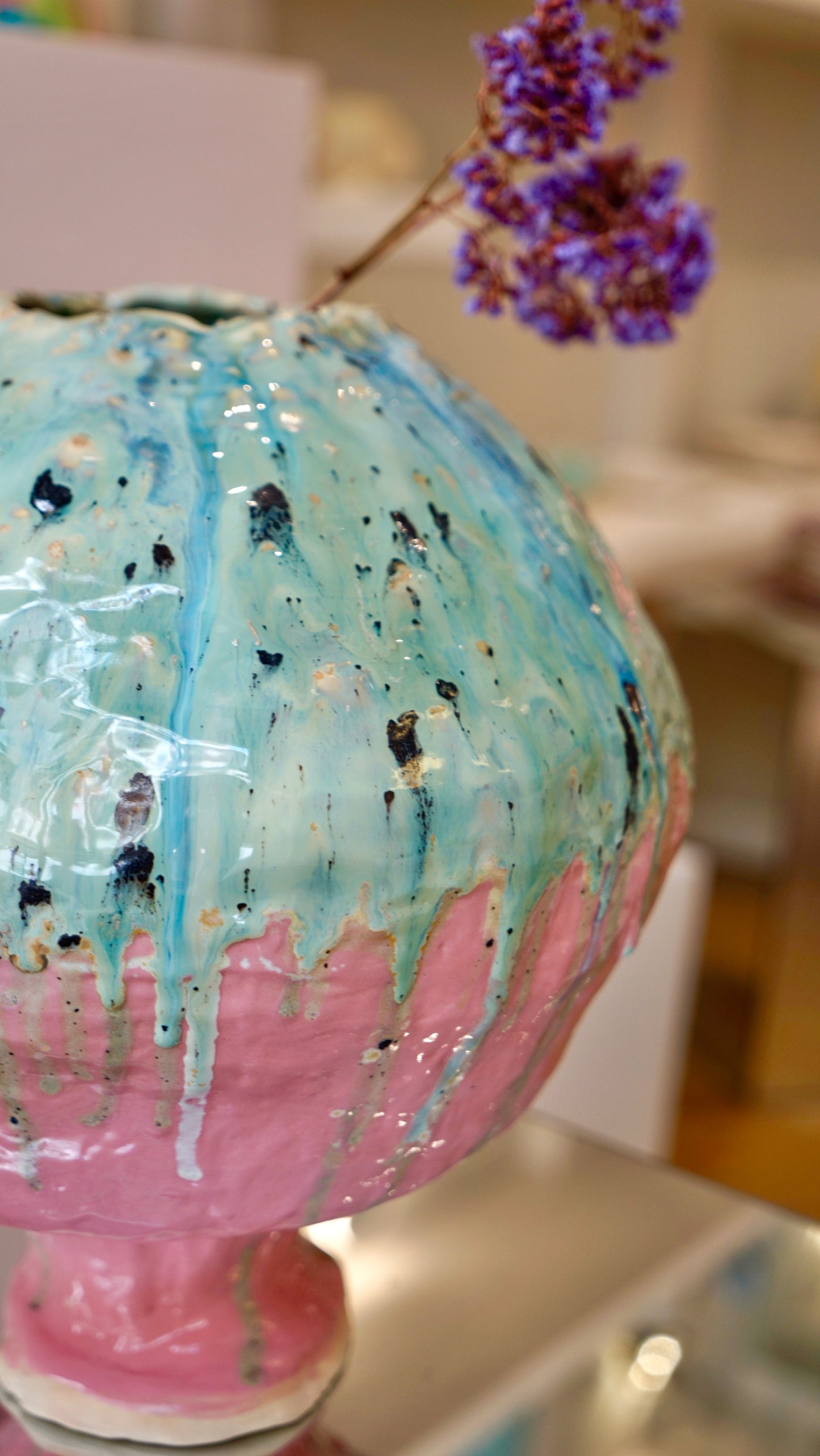 Naive vessel Tierra Nipon in Stoneware