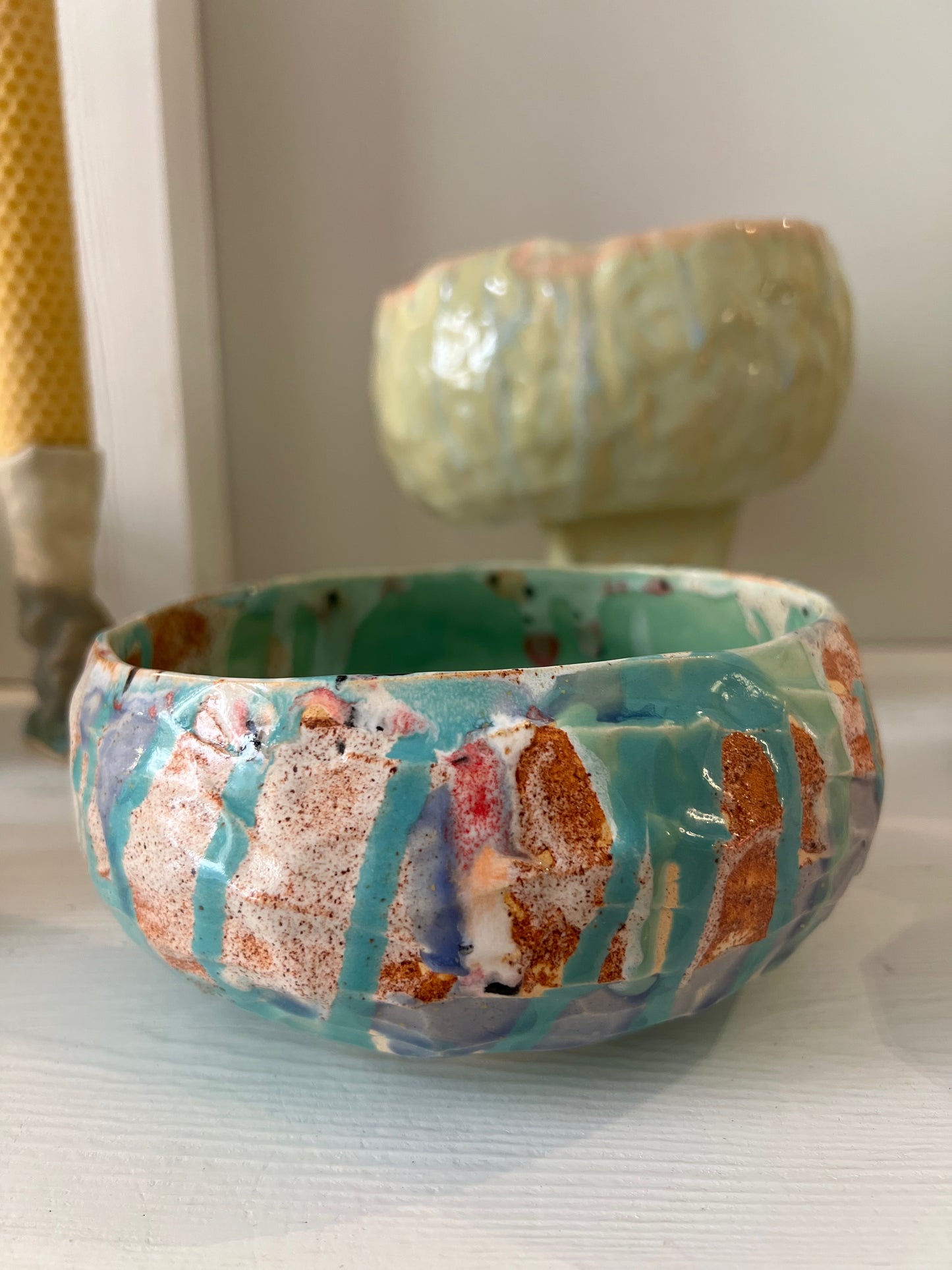 Kuri nuki Japanese Inspired Bowl in Stoneware