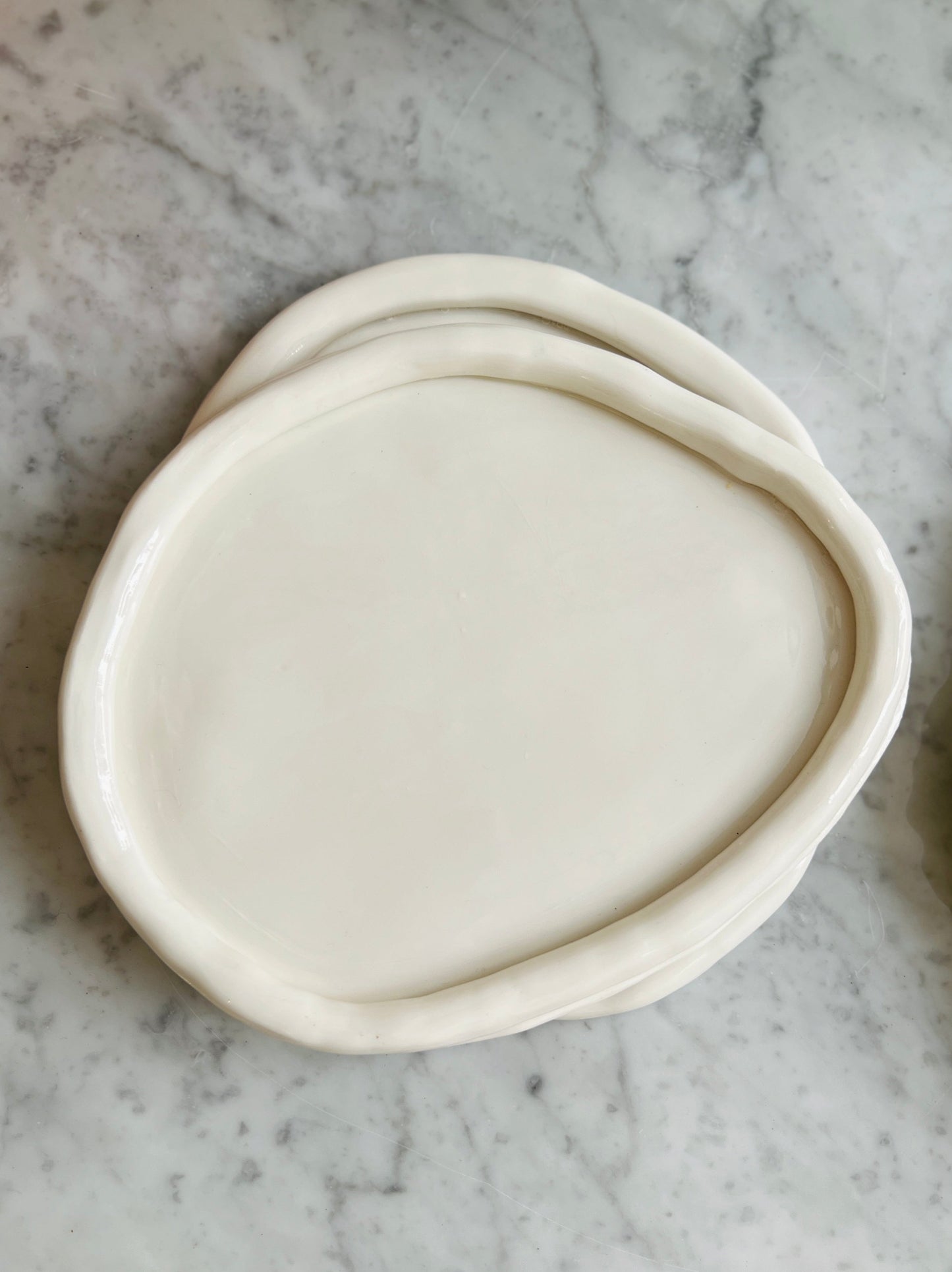 White Porcelain Dinner Set of 6