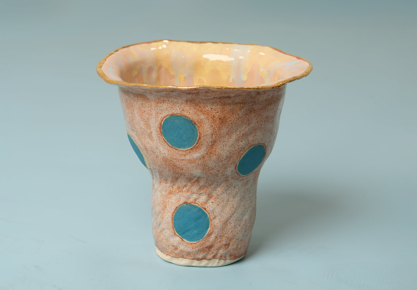 Olé Turquoise on Beige