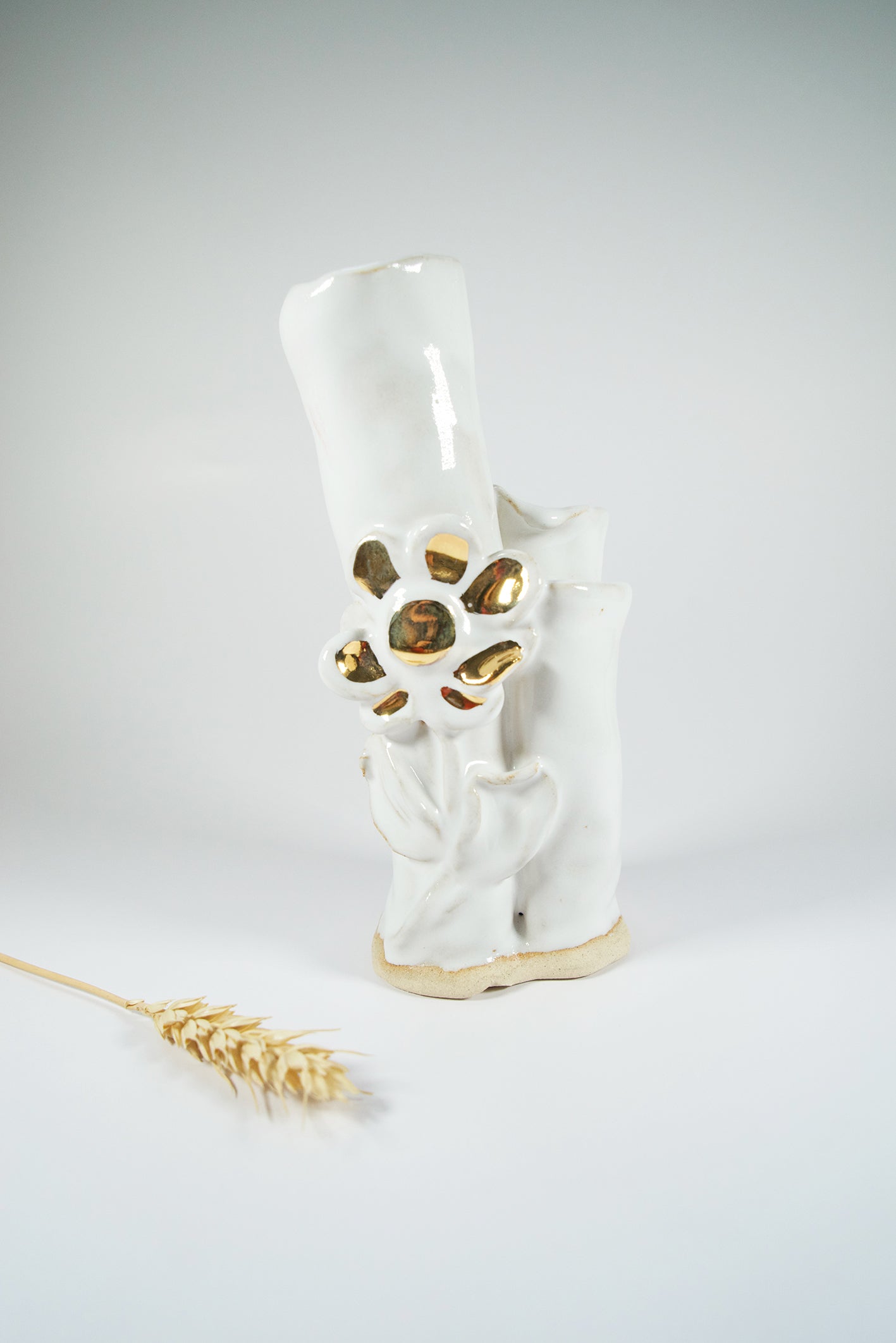 Floral vase # 9