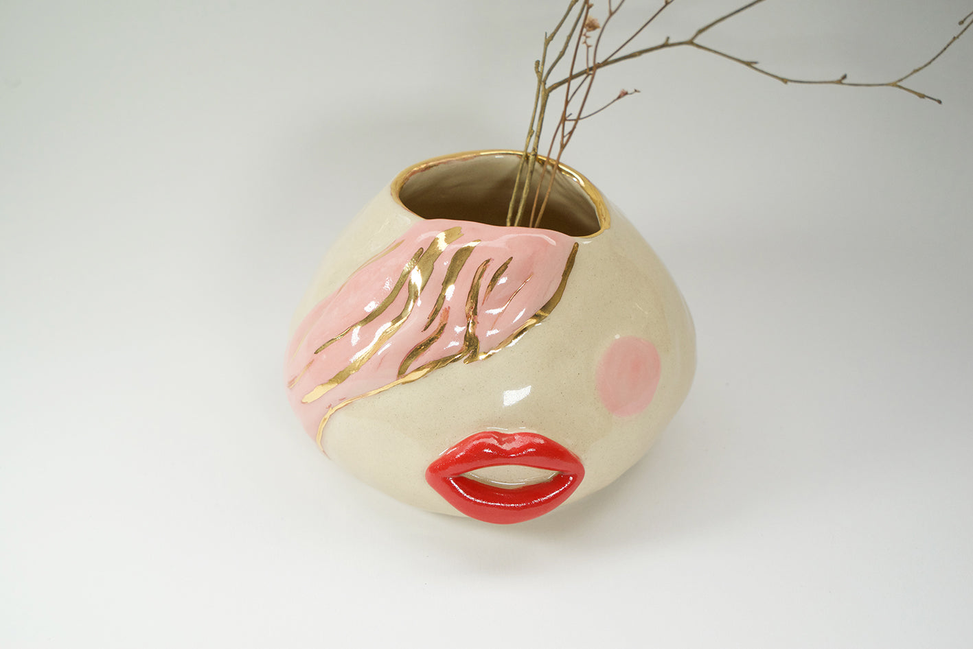 Lips Vase # 2