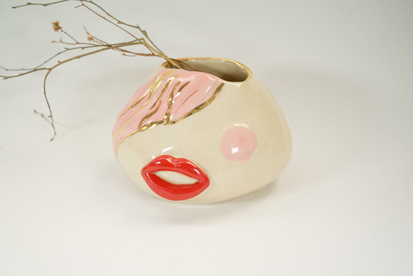Lips Vase # 2