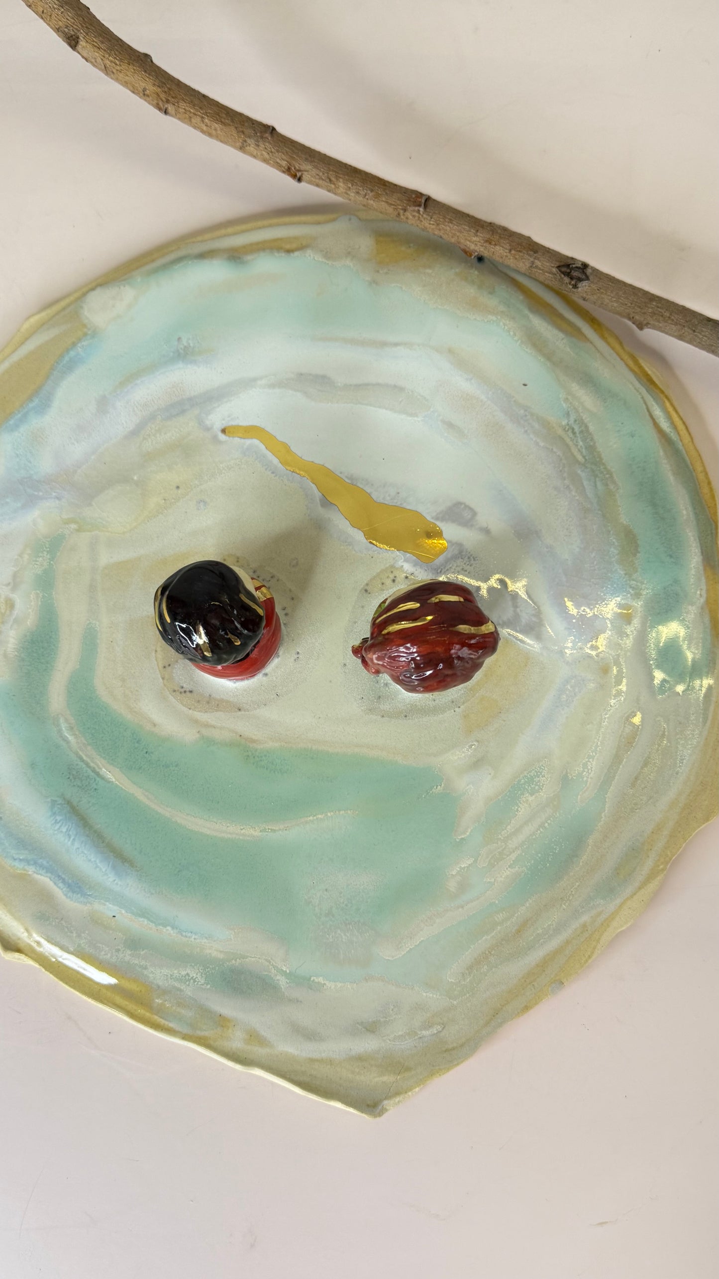 Whispering Line Cheese Serving Platter
