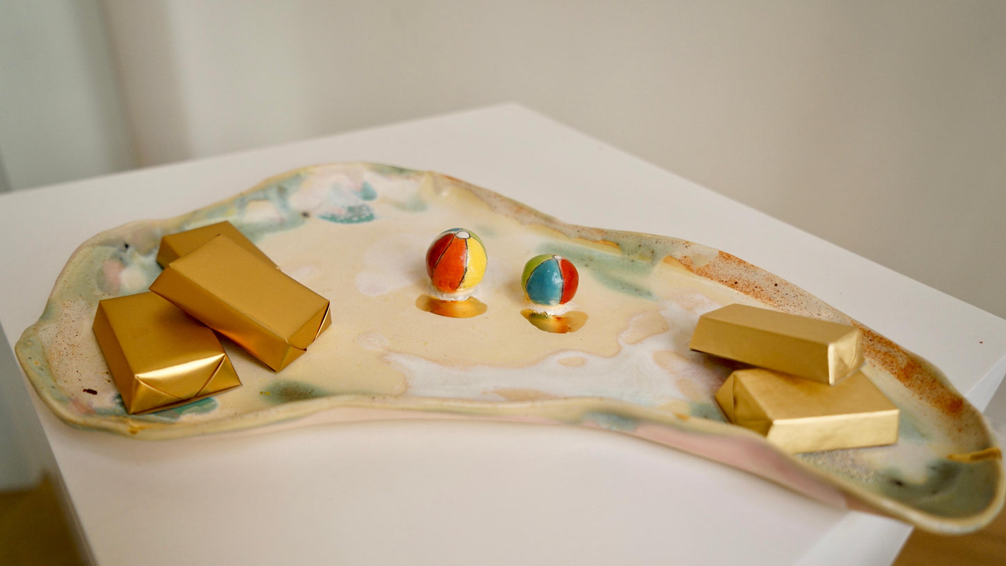 Sun-Burst Picnic Serving Platter