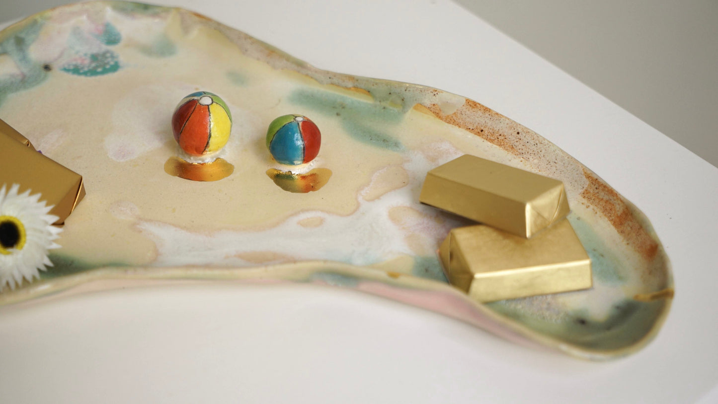 Sun-Burst Picnic Serving Platter