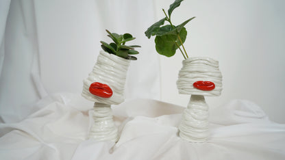 Lips Plant Holder Duo