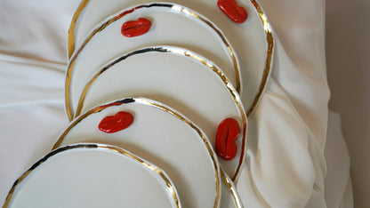Lips Serving Plate Small