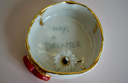 Gossip Bowl Porcelain Candy Holder