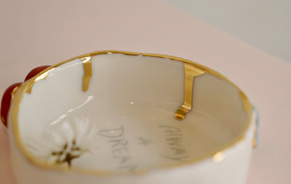 Gossip Bowl Porcelain Candy Holder