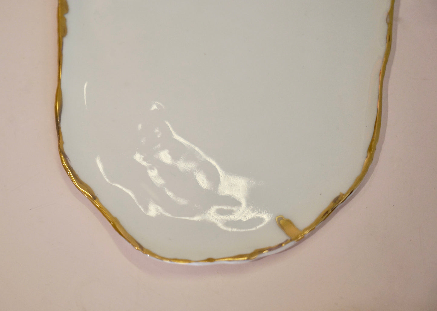 Golden Secret Porcelain Platter