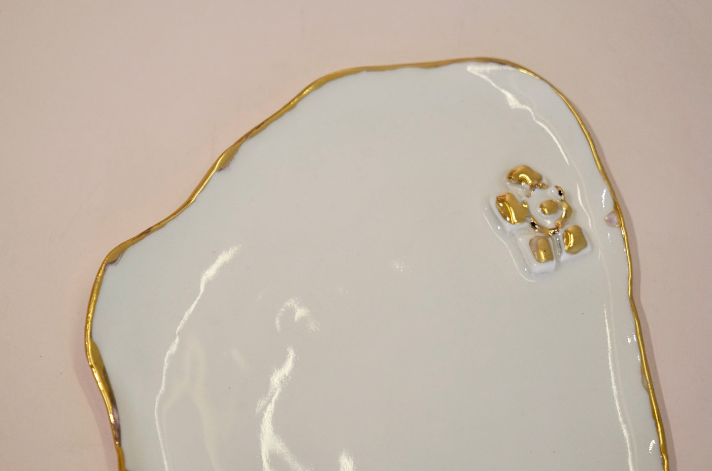 Golden Secret Porcelain Platter
