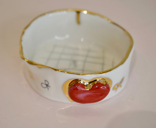Lips Coquette's Kiss Porcelain Candy Holder