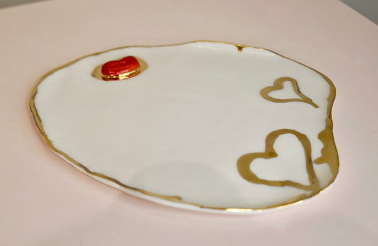 Lips Le Coeur Porcelain Platter